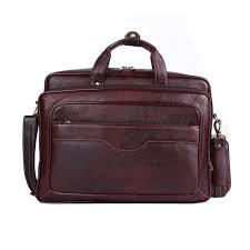 <b>Men's</b> High-End Business Tote Genuine Leather Executive <b>Bag</b> with Adjustable Shoulder Strap and Laptop Sleeve High Quality - Product Image 2