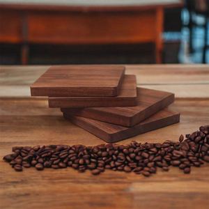 แผ่นรองแก้วไม้พรีเมี่ยมแบบธรรมชาติและแข็งแผ่นรองแก้วเครื่องดื่มทำมือทรงกลมป้องกันโต๊ะสำหรับใช้ในบ้านสำนักงาน - Product Image 6