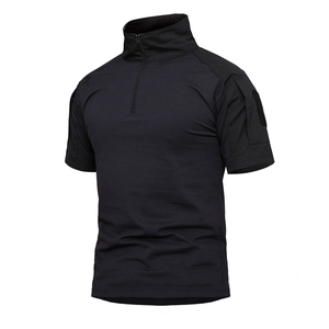 Camiseta Polo de Rendimiento Transpirable para Hombre, Manga Corta, Camuflaje para Exteriores, Ropa de Trabajo para Seguridad y Protección para Otoño - Product Image 5