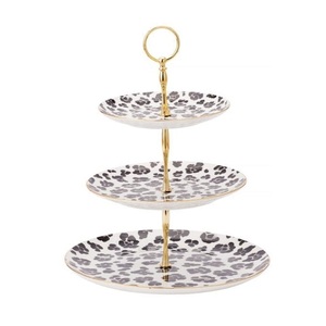 Ensemble de 4 supports à gâteaux design faits à la main, accessoires de décoration de vaisselle pour hôtel et café, serveur de gâteaux pour fêtes de mariage - Product Image 6