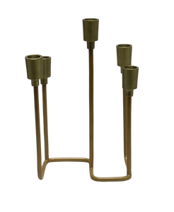 Haute Qualité Six-Bras À La Main En Fer En Métal Vase De Noce Accessoire Décoratif-Disponible En Gros - Product Image 2