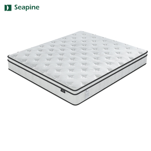 Trung Quốc Lai Nệm Với Bộ Nhớ Bọt Gối Top Nén Cao Su Vua Nữ Hoàng Kích Thước Đồ Nội Thất Nhà Căn Hộ Sử Dụng Nệm Hộp - Product Image 1