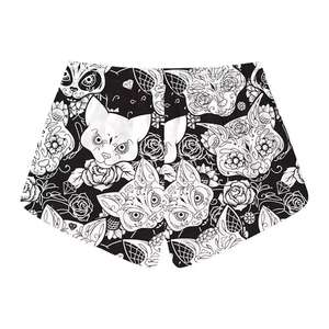 Peeqi SU3658 Pantalones cortos de playa para mujer Cintura media Color sólido Antibacteriano Secado rápido Ecológico Tallas grandes Casual - Product Image 4