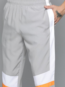 Chándal estampado cortavientos impermeable para hombre, conjunto de chaqueta y pantalones con capucha y cremallera completa de varios paneles, transpirable para la temporada de verano - Product Image 6