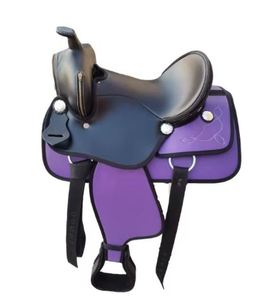 Selle de cheval faite à la main en cuir pur de qualité supérieure meilleure vente pour les courses de chevaux couleur de style personnalisé disponible par la selle du fournisseur indien - Product Image 1