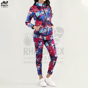 Survêtements confortables pour femmes, sublimation respirante, design sublimé, pour l'entraînement, survêtements pour femmes, sublimation - Product Image 3