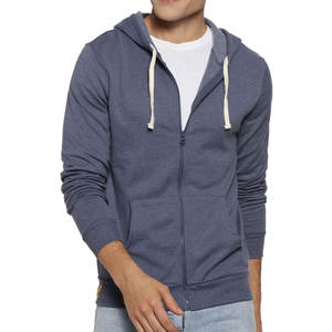 Sudadera con Capucha Completa para Hombre, Algodón Premium, Felpa, Ropa Urbana, Producción de Marca Personalizada Directa de Fábrica para Suministro de Exportación al por Mayor - Product Image 1