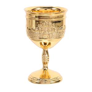 แก้วไวน์โลหะทำมือ เป็นมิตรกับสิ่งแวดล้อม อเนกประสงค์ ทันสมัย สำหรับใช้ในบาร์ บ้าน และกลางแจ้ง - Product Image 1