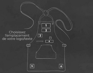 Delantal de trabajo de cuero profesional de gran oferta, delantal de herramientas de cuero genuino resistente para restaurantes, Chef, cocina, peluquero, delantal de trabajo - Product Image 6