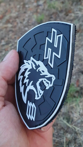 Fer promotionnel sur le vêtement 3d Logo en silicone étiquette de patchs en silicone en relief étiquettes en caoutchouc PVC pour vêtements - Product Image 3