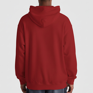 High Quality Casual Wear Solid Color Heavyweight 100% Cotton <b>Pullover</b> <b>Men</b> Hoodies Oversized Streetwear Fashionable <b>Men</b> Hoody - Product Image 4