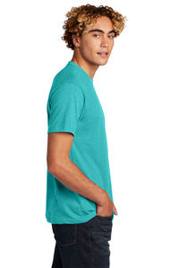 Camiseta de Manga Corta para Hombre, Teñida en la Prenda, Corte Regular, con Fibra de Algodón/Bambú, Transpirable y de Secado Rápido - Product Image 5