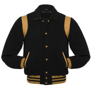 Chaqueta Universitaria Unisex 2026 con Logotipo Personalizado, Cuello Alto, Logotipo Frontal, Impermeable, para Invierno, Entrenamiento, Mangas Largas, Estilo Urbano - Product Image 3