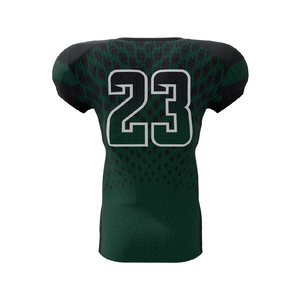 High Quality Heat-Transfer Printed Custom American Football Jersey Short Sleeve Quick Dry Breathable <b>Mesh</b> Outdoor Sports - Product Image 6