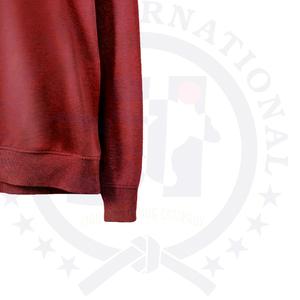 Parejas Oversize 100% Sudadera con capucha de algodón Drop Shoulder Pullover Street Wear Digital Rhinestone Winter Solid Hoodies - Product Image 5