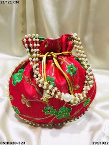 Sac ethnique de soirée Potli Batua - Product Image 5