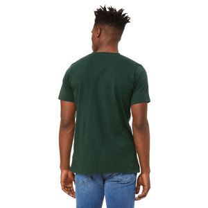 Camiseta Personalizada de Manga Corta de Bambú Suave y Transpirable con Cuello en V para Hombre - Product Image 2