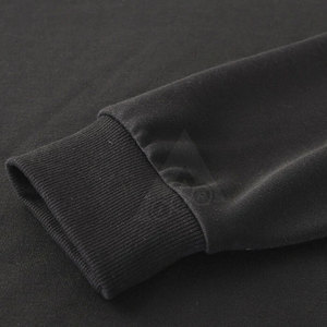 เสื้อสเวตเตอร์สวมหัวแขนยาวผ้าฝ้ายผู้ชาย, เสื้อผ้าฤดูหนาวระบายอากาศผลิตในปากีสถานย้อมสีล้วน - Product Image 4