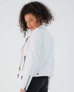 La última chaqueta de piel de oveja genuina de alta calidad para mujer transpirable y elegante - Product Image 5