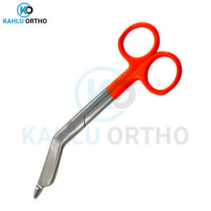 KAHLU ORTHOPEDIC-Tijeras de vendaje quirúrgico con mango rojo personalizado, acero inoxidable, alta calidad, novedad - Product Image 5
