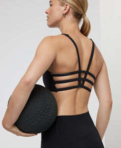 Sujetador de Yoga XS de calidad superior para mujer, deportivo, Fitness, alto soporte, transpirable con logotipo frontal, correa de sujetador personalizable, estilo Simple - Product Image 2