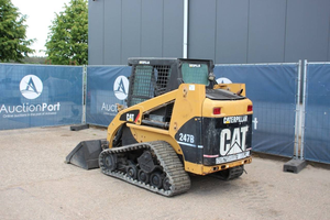 Skid steer loader Caterpillar 247B Diesel for sale | Caterpillar 247B Skid Steer Loader Diesel Crawler Type Yellow Track Loader - Product Image 2