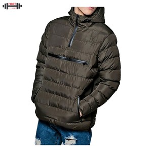 Designer Men's Puffer Jacket <b>Canvas</b> Eco-Friendly Winter <b>Paint</b> Splatter Distressed Skinny Reversible - Product Image 3