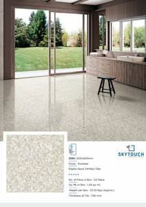 Offre Spéciale moderne 60X60 entièrement poli carreaux de porcelaine or brun carreaux de sol anti-dérapant de haute qualité pour les matériaux de construction de centre commercial - Product Image 4