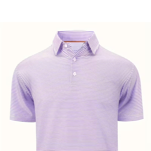 Camiseta de Polo de Golf Personalizada con Impresión por Sublimación, Manga Corta, Tejido de Poliéster, Talla Grande, con Servicio OEM - Product Image 4