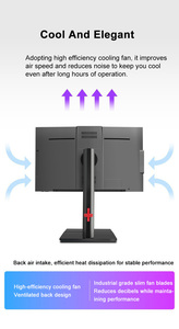 Desktop 24 27 Inch I5 <strong>I7</strong> 3th-14th 256GB Wifi Office Work DDR4 Camera Lifting Base Gaming All in One PC <strong>Computer</strong> - Product Image 6