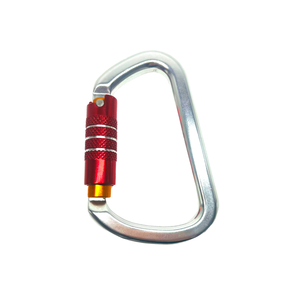 YAC012T D-Shape Carabiner Aluminum Alloy with Anodized Finish - Product Image 1