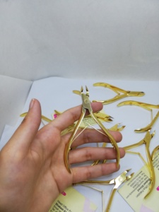 Tùy Chỉnh Riêng Nhãn Chất Lượng Cao Tùy Chỉnh Mạ Vàng Lớp Biểu Bì Nail Nipper Móng Tay Chuyên Nghiệp Công Cụ Làm Móng Tay Móng Tay Tông Đơ Cắt - Product Image 3