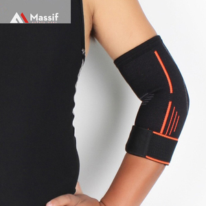 Gran oferta, brazo elástico antideslizante, manga de codo, soporte de codo de punto para tenis - Product Image 2