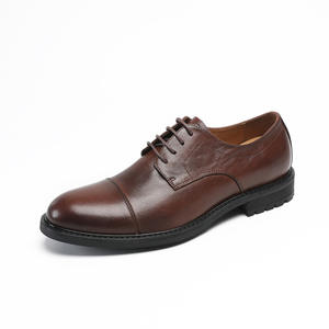 Chaussures décontractées pour hommes, chaussures habillées en cuir pour hommes, construction légère, semelle confortable pour le bureau toute la journée - Product Image 2