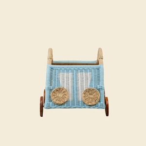 Panier de rangement multifonction écologique en rotin naturel Archie - Product Image 1
