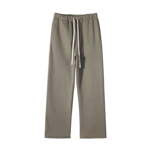 Pantalones de chándal Pantalones de hombre Logotipo personalizado Ropa deportiva de moda en blanco con cintura con cordón y bolsillos prácticos - Product Image 6