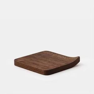 Dessous de verre modernes en forme de cercle en bois fabriqués à la main Décoratifs Imprimés uniques Style classique Marque Design étonnant - Product Image 1