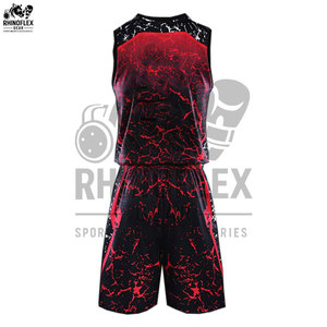 Uniforme de baloncesto liso para hombre, precio al por mayor, diseño premium de alta calidad, cómodo, recién llegado, uniformes de baloncesto a la venta - Product Image 6