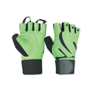 Gants d'haltérophilie pour gants d'entraînement de gymnastique Gants d'haltérophilie d'entraînement en cuir pour l'entraînement physique - Product Image 1