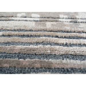 Alfombra Uvenuti Anudada a Mano de Lana y Seda de Bambú, Diseño Rectangular Geométrico Azul, 10 mm de Grosor, para Sala de Estar o Dormitorio Juvenil - Product Image 3