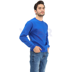 Sudadera de cuello redondo para hombre, cómoda, 100% de algodón, estampado de diseñador, venta al por mayor, logotipo bordado, forro polar de invierno, talla XS, patrón 3D - Product Image 3