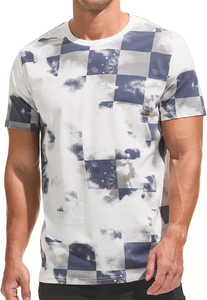 T-shirt à sublimation à manches courtes pour homme, fabrication en usine à faible MOQ, impression par sublimation personnalisée - Product Image 5