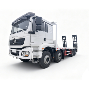 <span class=keywords><strong>Camion</strong></span> à plateau plat SHACMAN à usage industriel 8x4, <span class=keywords><strong>camion</strong></span> de transport d'équipements de <span class=keywords><strong>35</strong></span> tonnes avec plateforme renforcée et système de rampe - Product Image 1