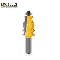 OEM TCT Fraise à queue ronde en carbure à 2 dents (pour routeur CNC) pour le travail du bois - DIC TOOLS Certifié ISO 9001 Garantie 3 ans Personnalisable