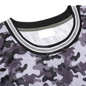 Ropa deportiva al aire libre Jersey Material poliéster alta calidad mejor diseño personalizado baloncesto Jersey - Product Image 3