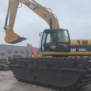 Excavadora Anfibia Caterpillar 320C de 20 Toneladas con Motor, Bomba y Rodamientos - Product Image 1