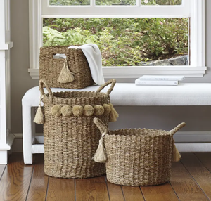 MEJOR VENDEDOR-Venta al por mayor Seagrass Cestas Productos más vendidos Seagrass Belly Basket en alta calidad Hecho en VIETNAM - Product Image 5