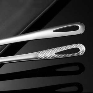 Dîner Toast Tong Couleur Argent Avec Miroir Poli Emballage Personnalisé Disponible Ustensiles De Maison Ustensiles De Cuisine En Acier Inoxydable - Product Image 5