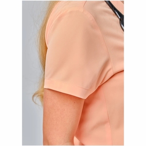 scrubs uniforms sets Stand collar short sleeve Scrubs Sets <b>Long</b> Sleeve Uniforms in Multiple Colors Jersey Fabric Medical Items - Product Image 4