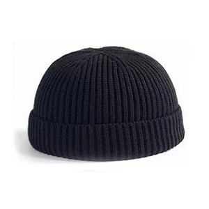 Invierno cálido tejido Casual hilo corto Hip Hop sombrero adultos hombres Beanie lana tejido Beanie gorra elástica sombreros Unisex - Product Image 4